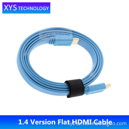 Professional high speed 1.4 Version Flat HDMI Cable/